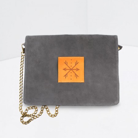 SLON: Natural Leather Clutch