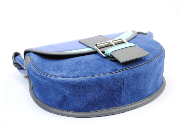 PASSION FOR COLOR: Blue Urban Saddlebag 