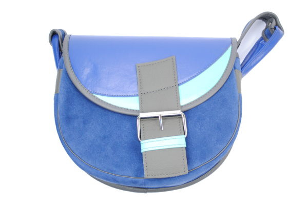 PASSION FOR COLOR: Blue Urban Saddlebag 